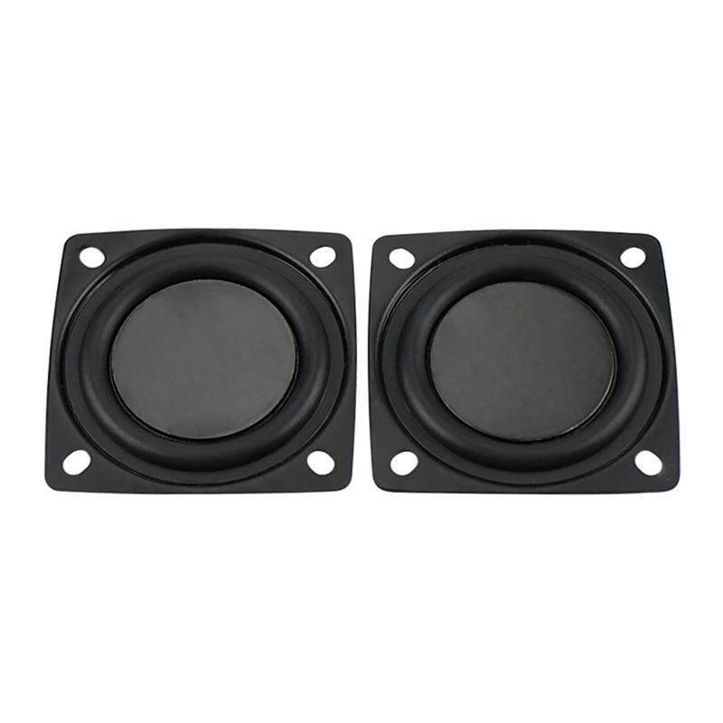 2Pieces Passive Radiator Vibrating Subwoofer DIY Repairing Exquisite Workmanship