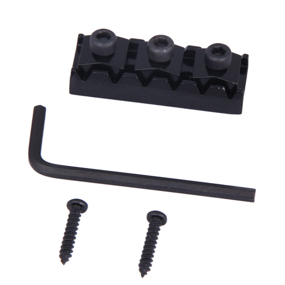 42.2mm Guitar Locking Nut String Lock for Guitar (Black)