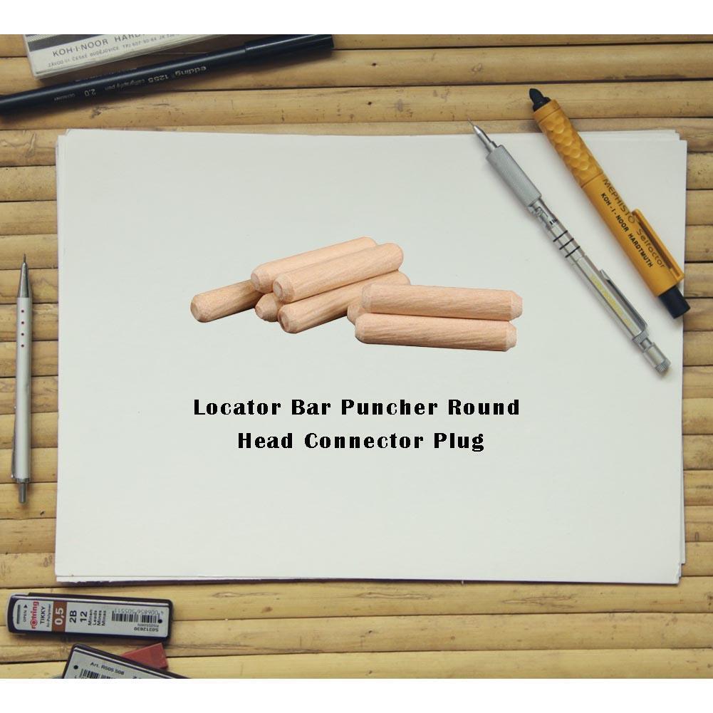 100pcs/box Woodworking Doweling Jig Kit Round Grooved Fluted Wooden Plugs