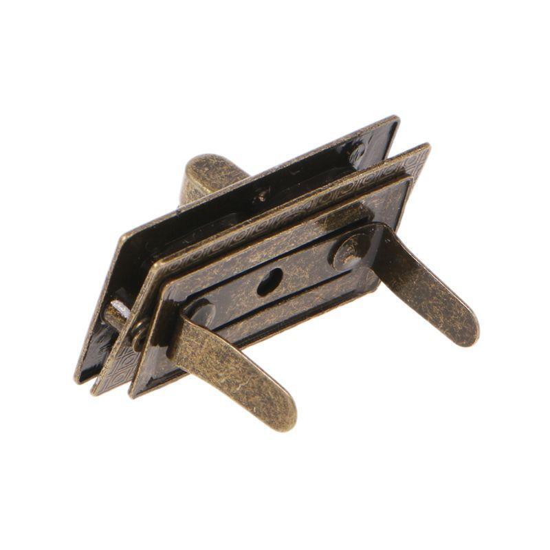 New Metal Clasp Turn Lock Twist Lock for DIY Handbag Craft Bag Purse Hardware