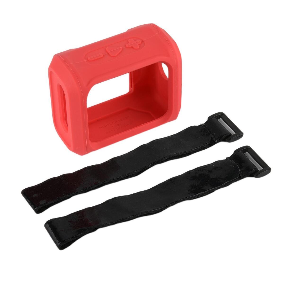 Red Silicone Case Protective Sleeve Cover for JBL Go 3 Portable Speaker