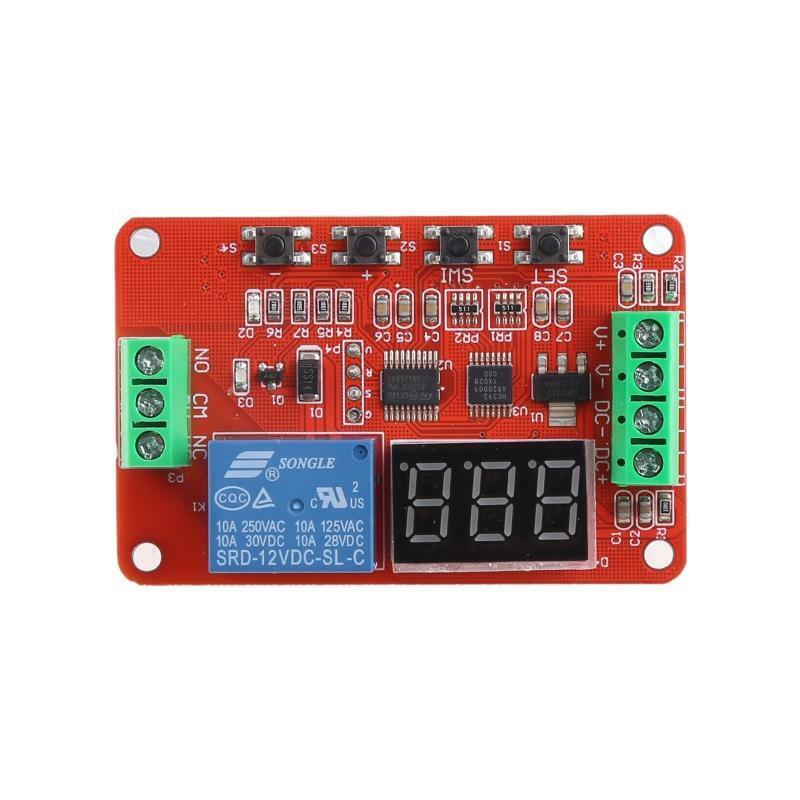 DVB01 Digital Display Window Voltage Comparator Measurement Charge Discharge