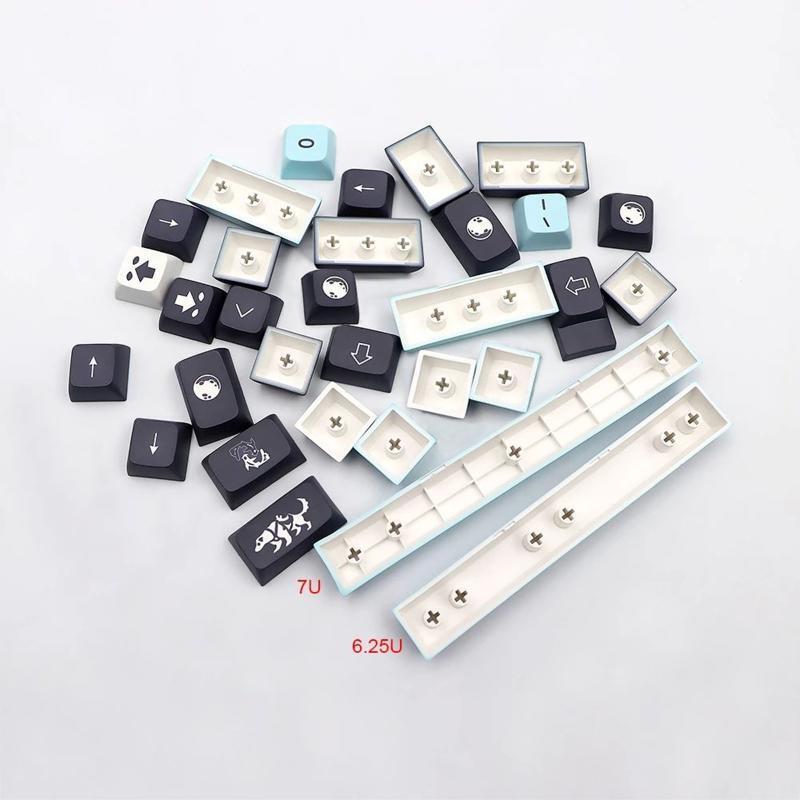 Mizu Keycaps 132 Keys PBT XDA Mechanical For DZ60/RK61/64/gk61/68/75/84/980/104