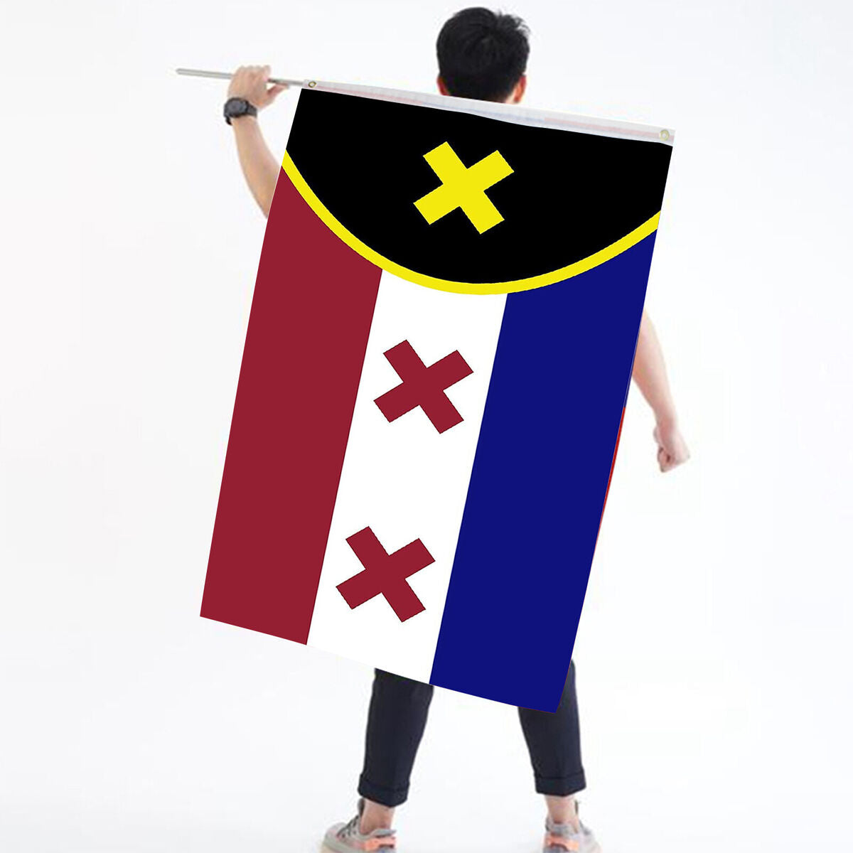 Lmanburg Flag, Waterproof Anti UV Dream SMP Wall Hanging Banner Decorations
