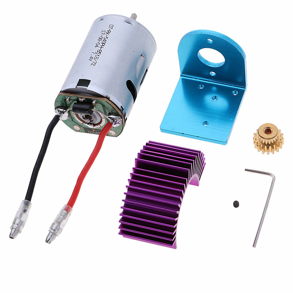 For  12428 12423 1/12 RC Car 540 Motor & Sink &Gear &Seat Combo