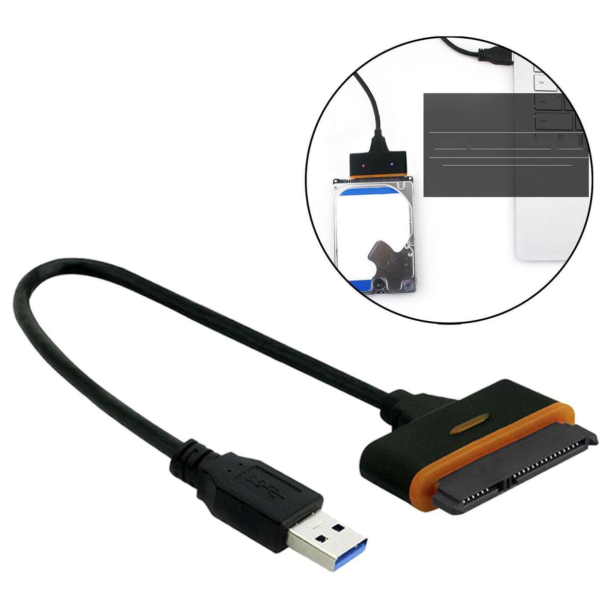 Portable SATA to USB 3.0 2.5" High Speed Disk Driver 6 Gbps for Notebook PC