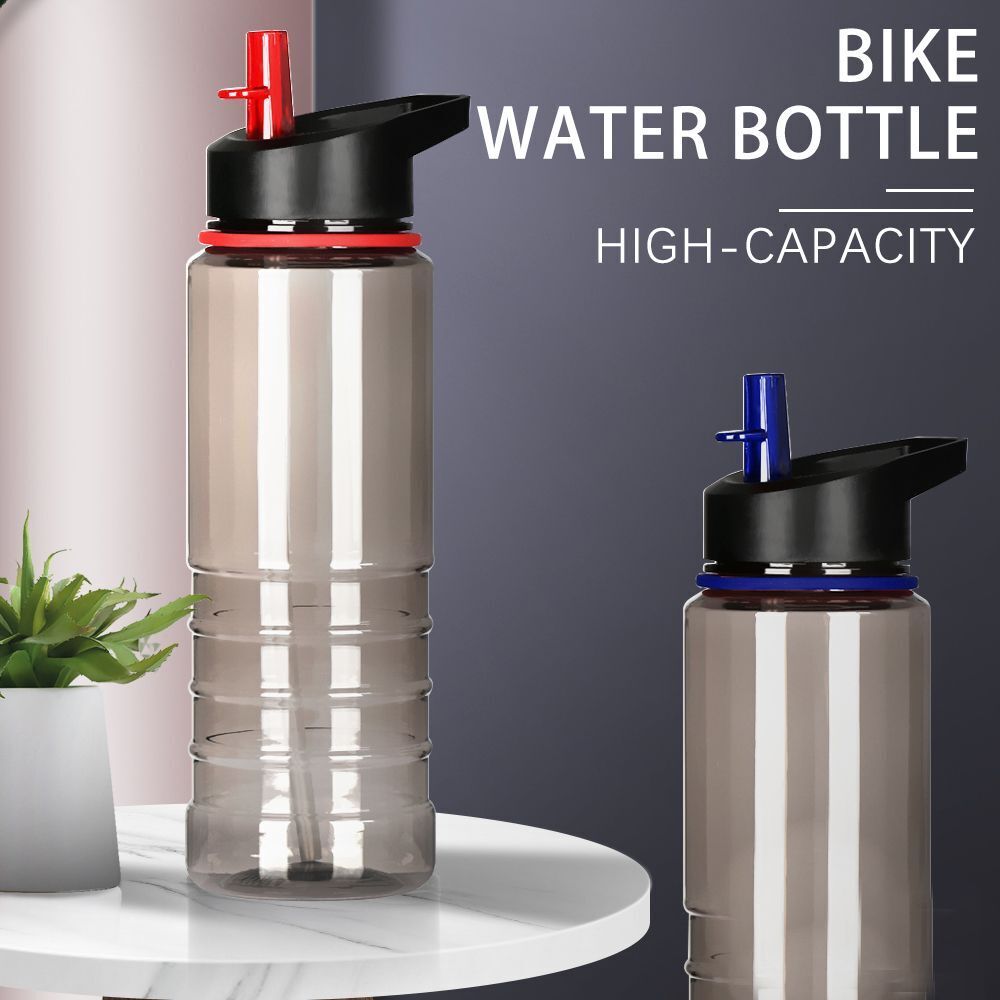 Camping with Lid Outdoor Sport Straws Drink Mugs Bicycle Cup Bike Water Bottle