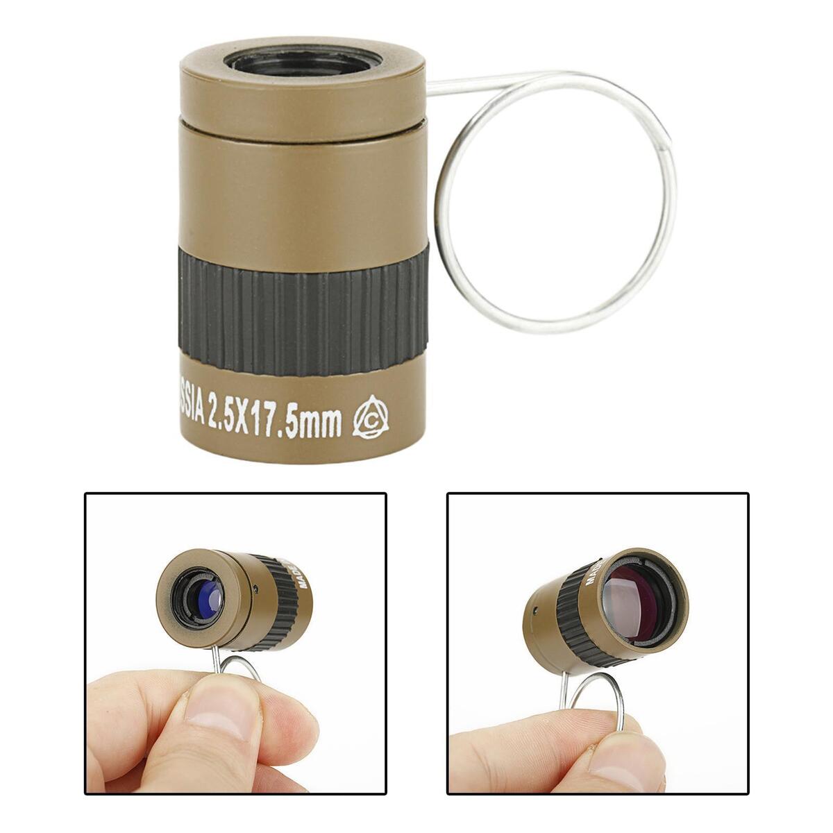 Handheld Mini  , 2.5x17.5mm , with   Compact  for Fishing, Travel ,Hiking,