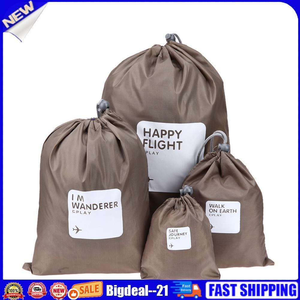 4pcs/set Receive Travel Bag Household Waterproof Clothing Storage Bags