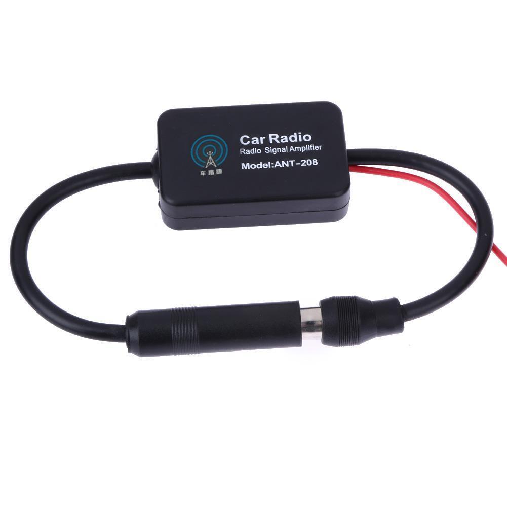 FM 88-108MHz Car Antenna Signal Amp Booster Radio Amplifier