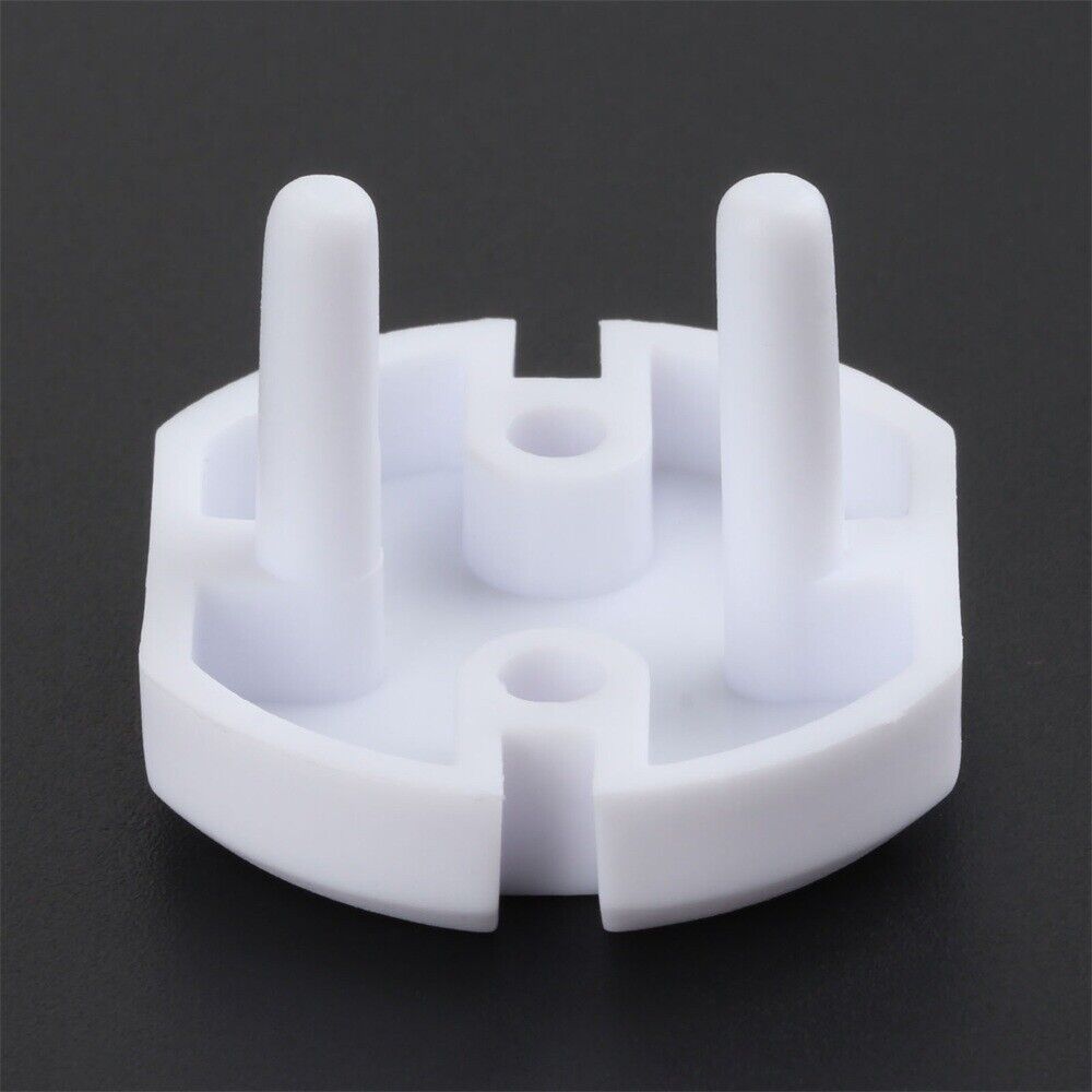 Baby Toddler Safety Protector Anti Electric EU Wall Plug Socket Covers Cap 10Pcs