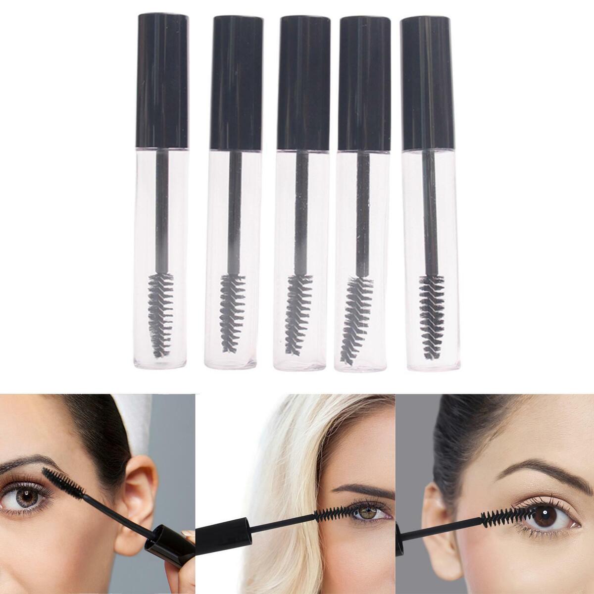 5Pcs 10ml Empty  Tube Castor Oil   Bottle Cosmetics