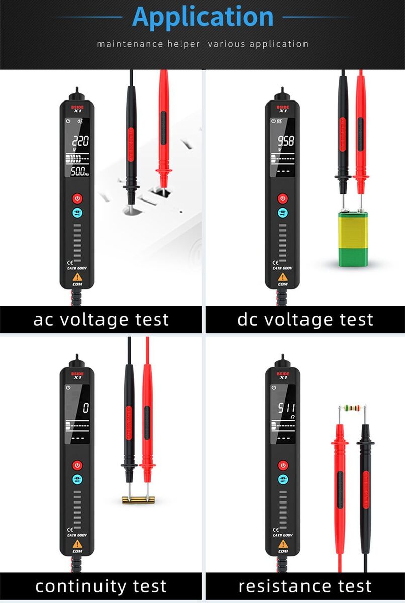 pencil Digital Multimeter Profesional Smart Meter Voltage Detector Multimeter
