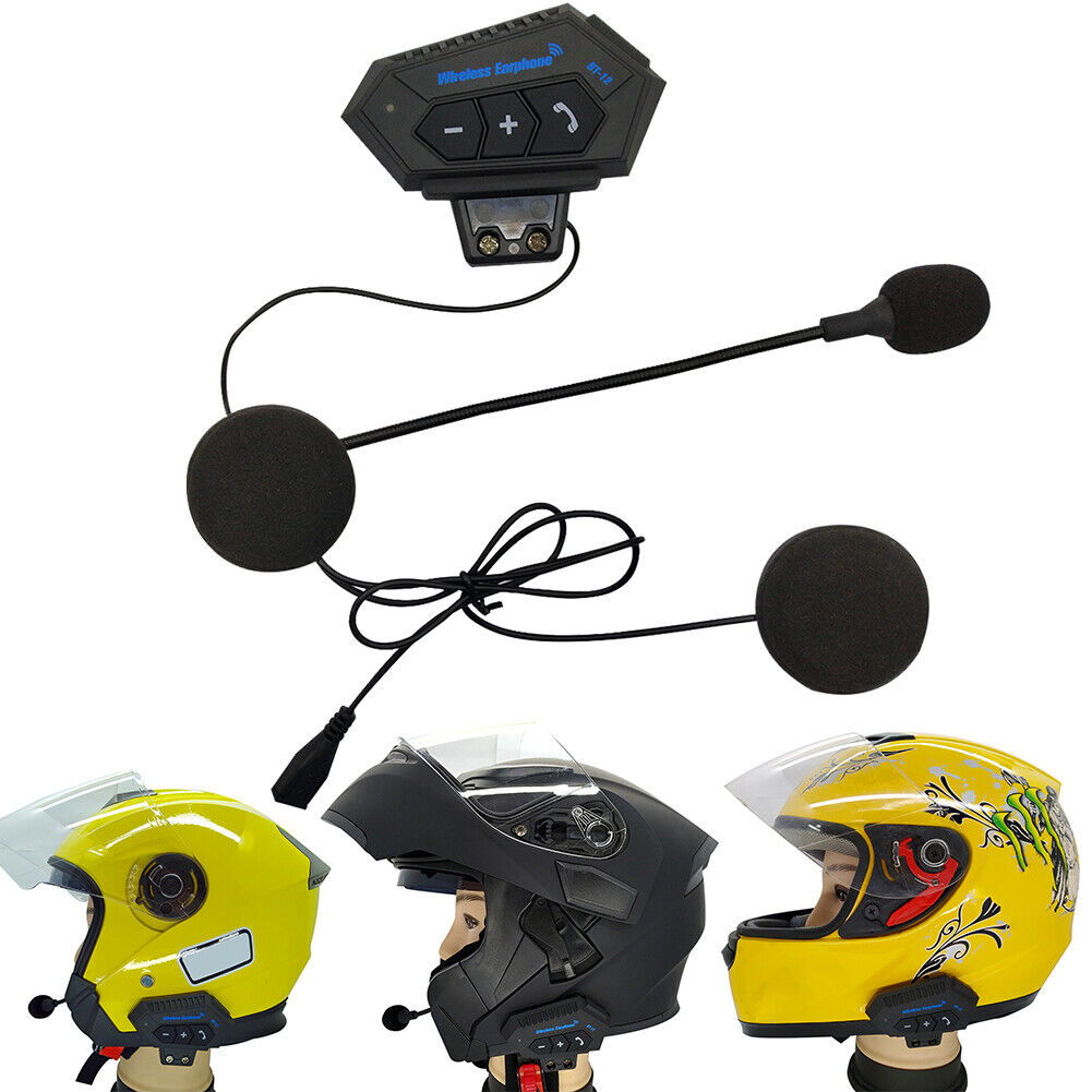 BT12 CSR8635 Bluetooth-compatible V4.0+EDR Headset for Motorcycle Helmet In