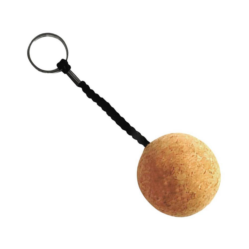 50mm Boat Floating Cork Keyring Water Buoyant Ball Floating Kayak Key Chain