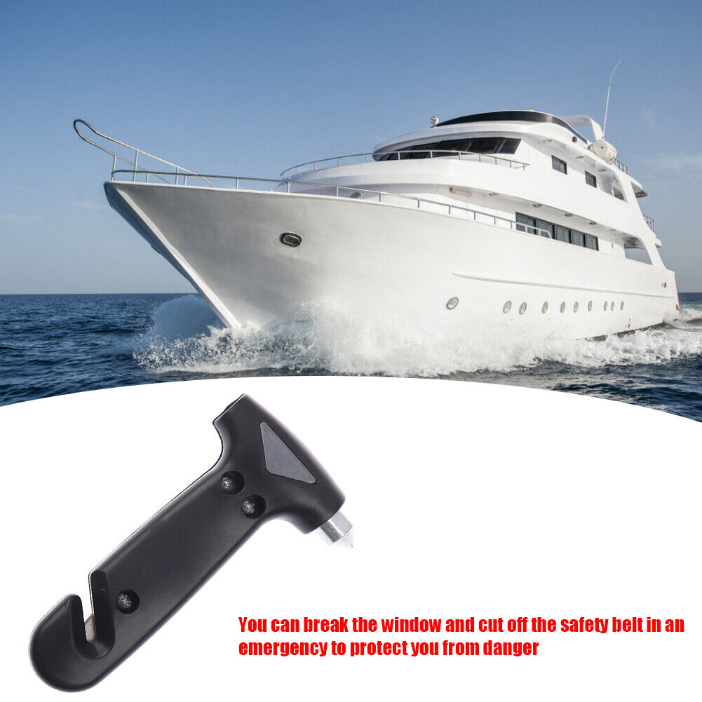 Portable Car Safety Hammer Emergency Glass Window Breaker Seatbelt Cutter