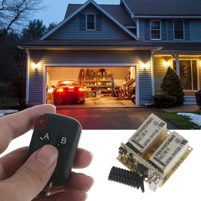 Portable Lamp Smart Home Wireless Remote Control Switch Receiver for Bedroom