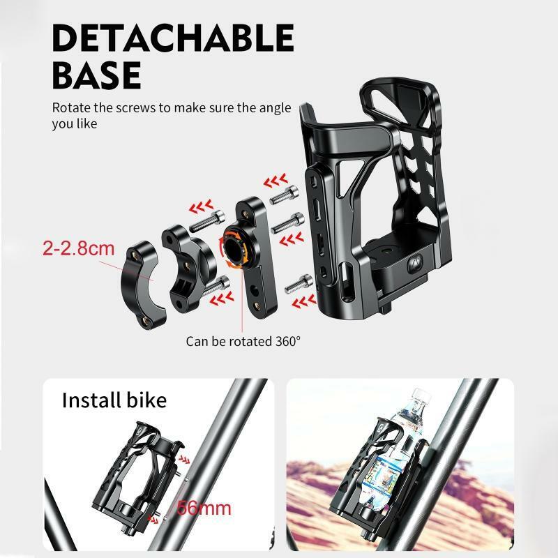 Heavy Duty Bike Water Bottle Holder with CR2032 Battery Powered Bikes Holders
