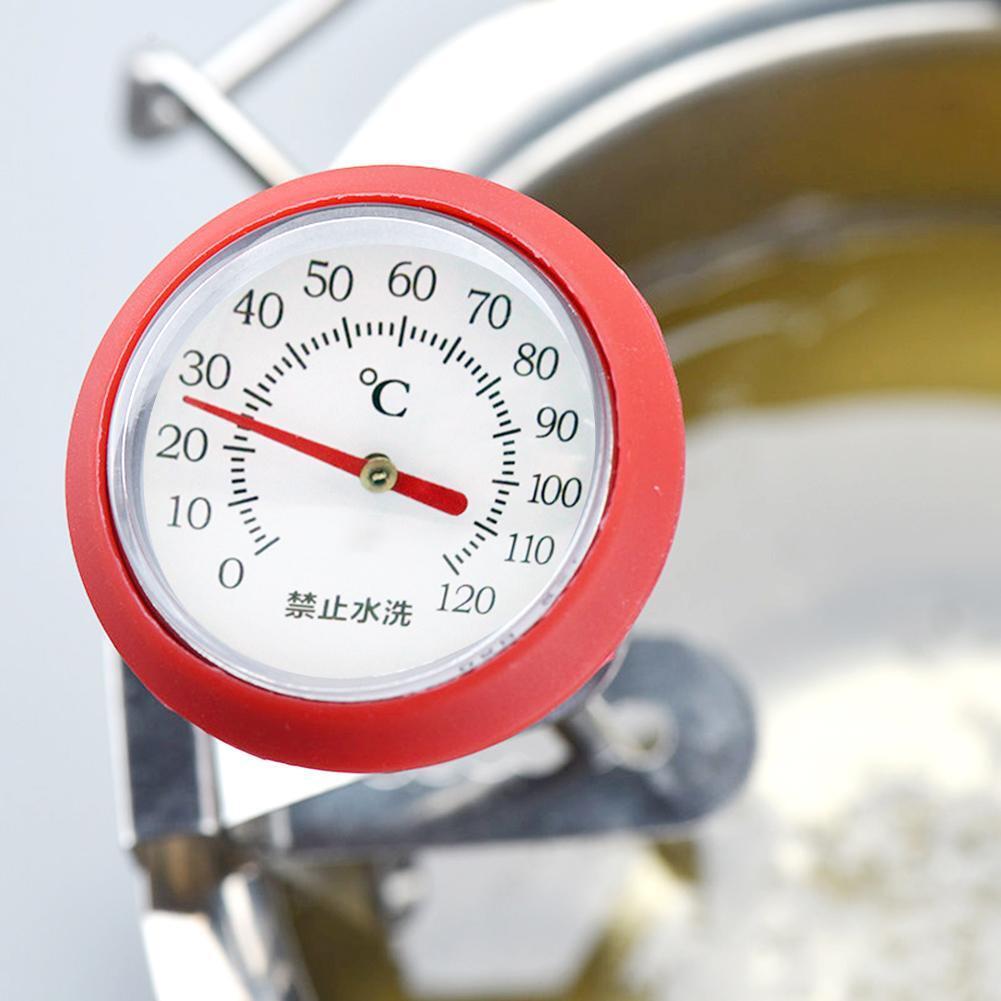 Stainless Steel Coffee Milk Thermometer Fried Food Meat Probe Marker