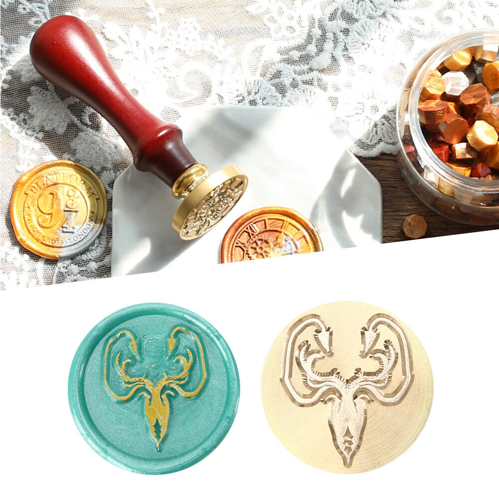 25mm Wax Seal Stamp Unreal World Sealing Wax Scrapbooking Stamp Head (H)