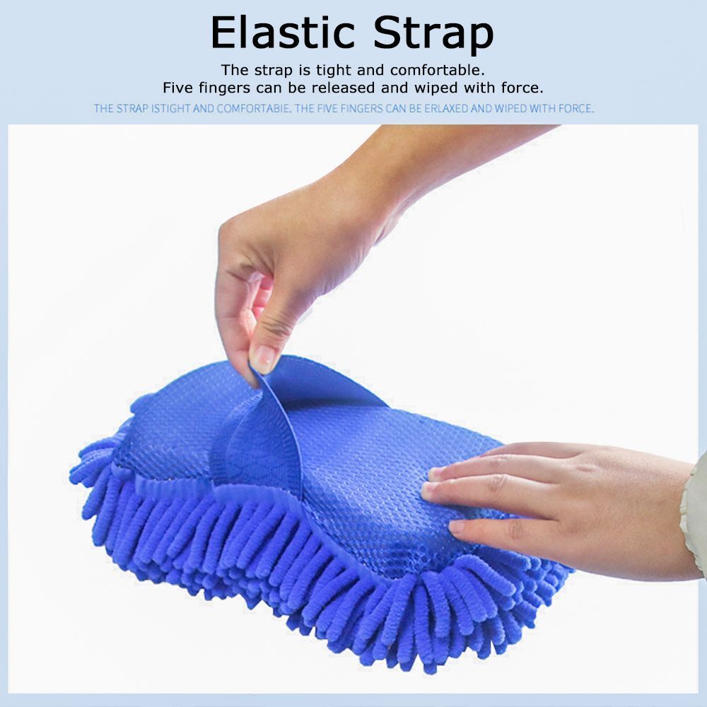 Towel Windows Cloth Car Cleaning Brush Vehicle Wash Gloves Cleaning Sponge