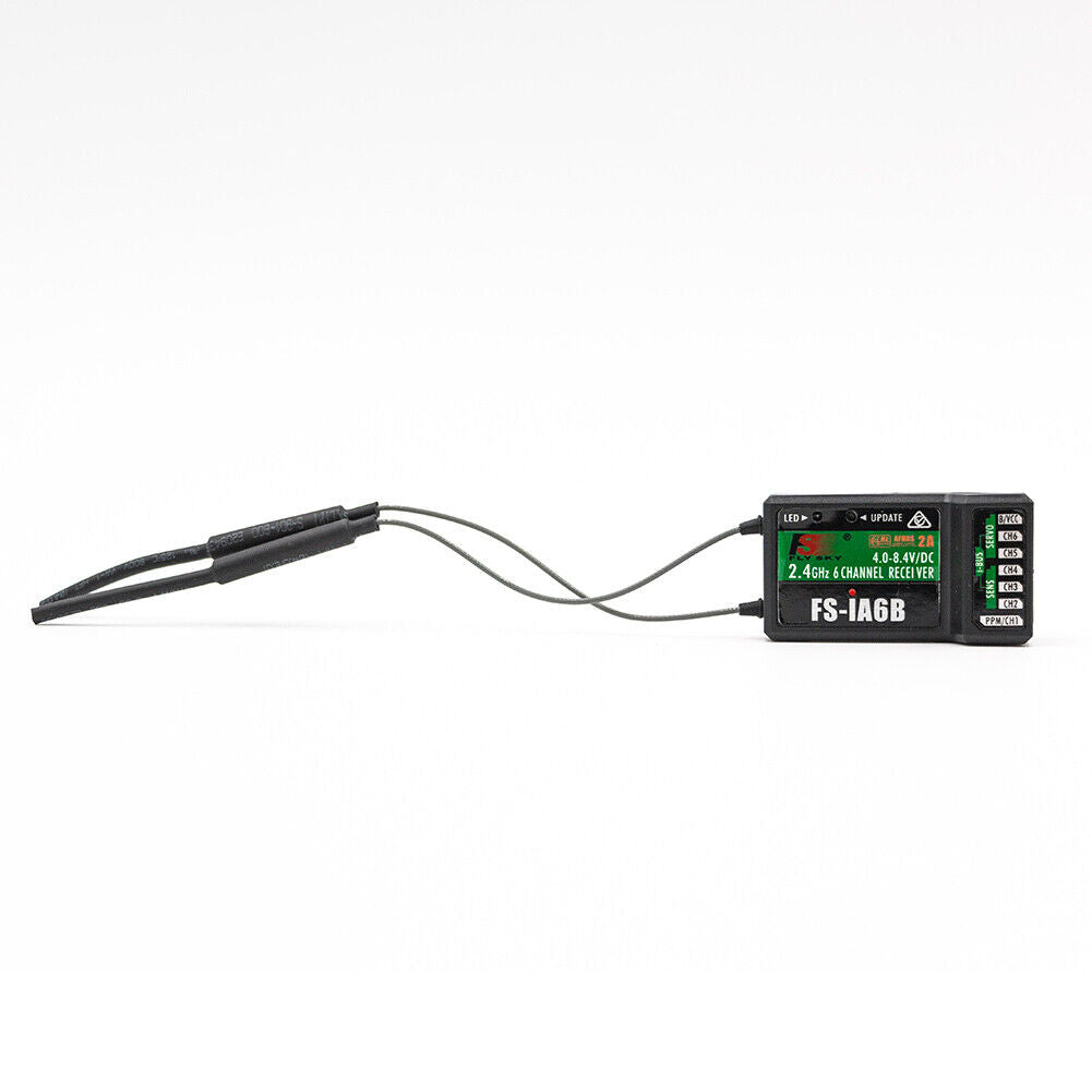 FlySky FS-iA6B 2.4G 6CH Receiver for RC Glider Flysky i4 i6 i10 Transmitter