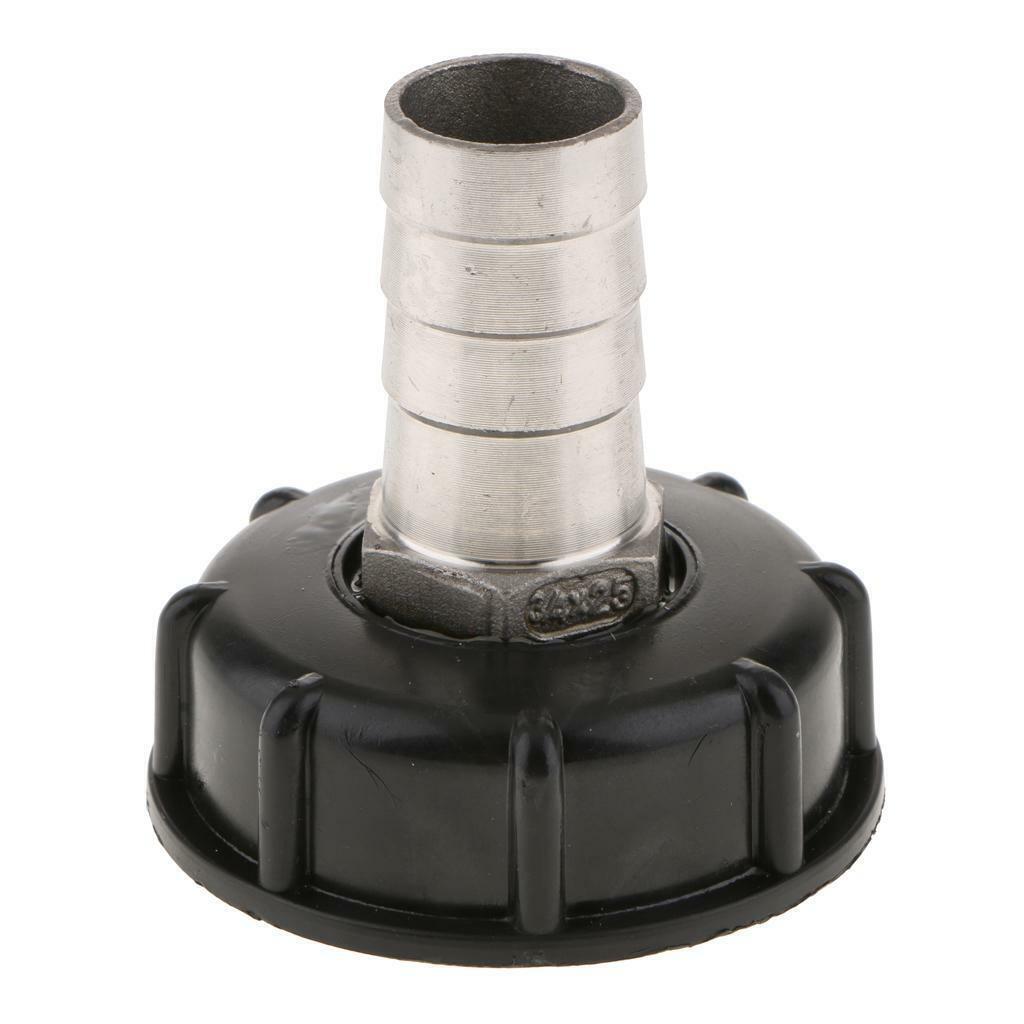 1000L IBC Water Tank Garden Hose Adapter Fitting Tools Connector 60 to 25mm