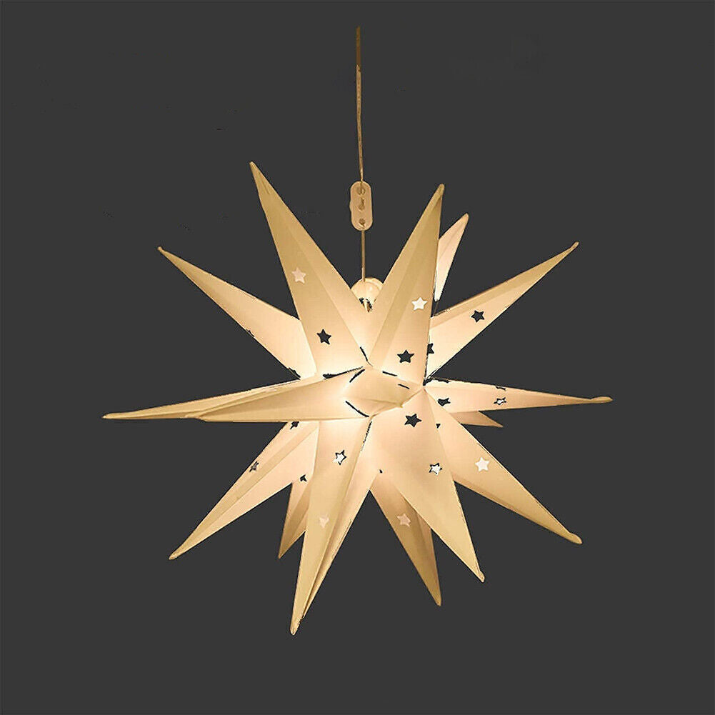 Christmas Tree Star LED Light Fairy Hanging Bedroom Lighting (35cm Battery)