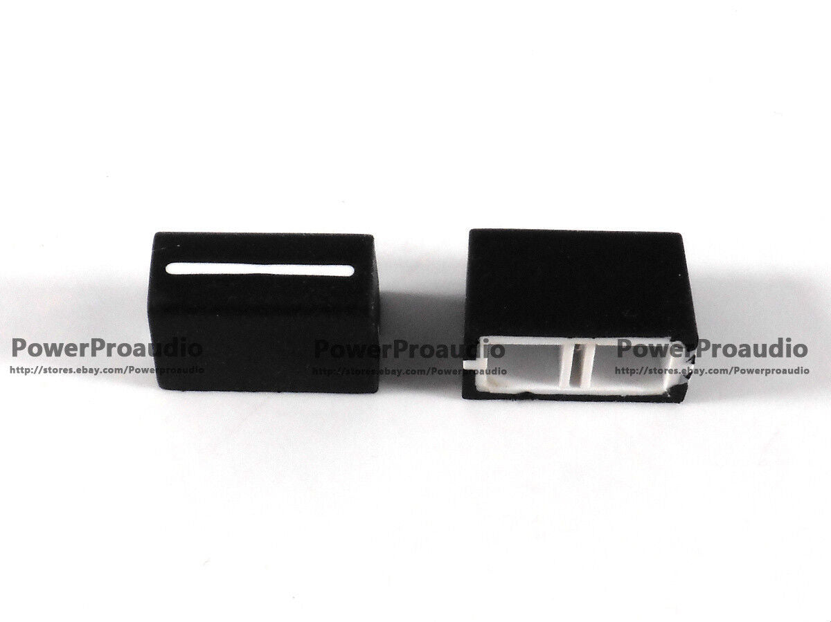 10pcs New Channel Crossfader  Fader  Cap Knob For RANE 56 57 61 62 64 68 (Black)