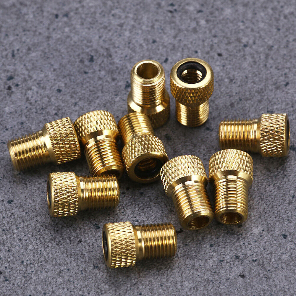 5pcs Bicycle Presta to Schrader Valve Core MTB Bike Air Pump Valve Adaptor