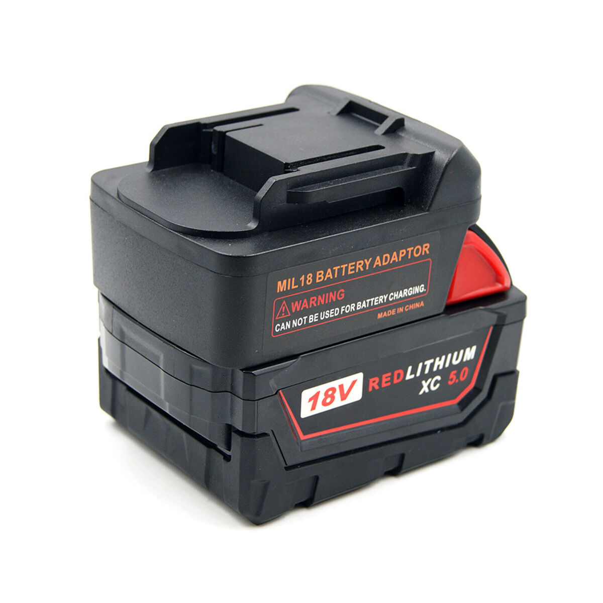 18V Li-ion Battery to Makita 18V Li-ion Battery Tools Adapter For Milwaukee M18
