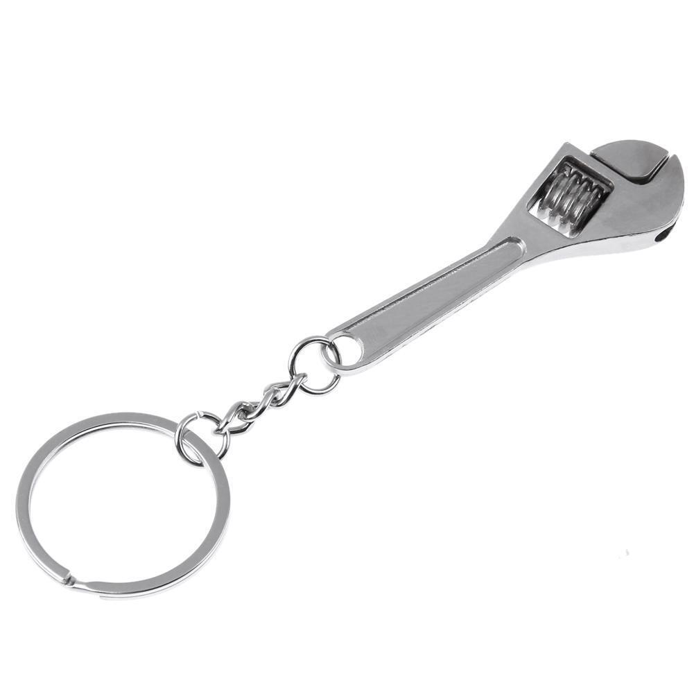 Creative Tool Wrench Spanner Key Chain Ring Keyring Metal Keychain