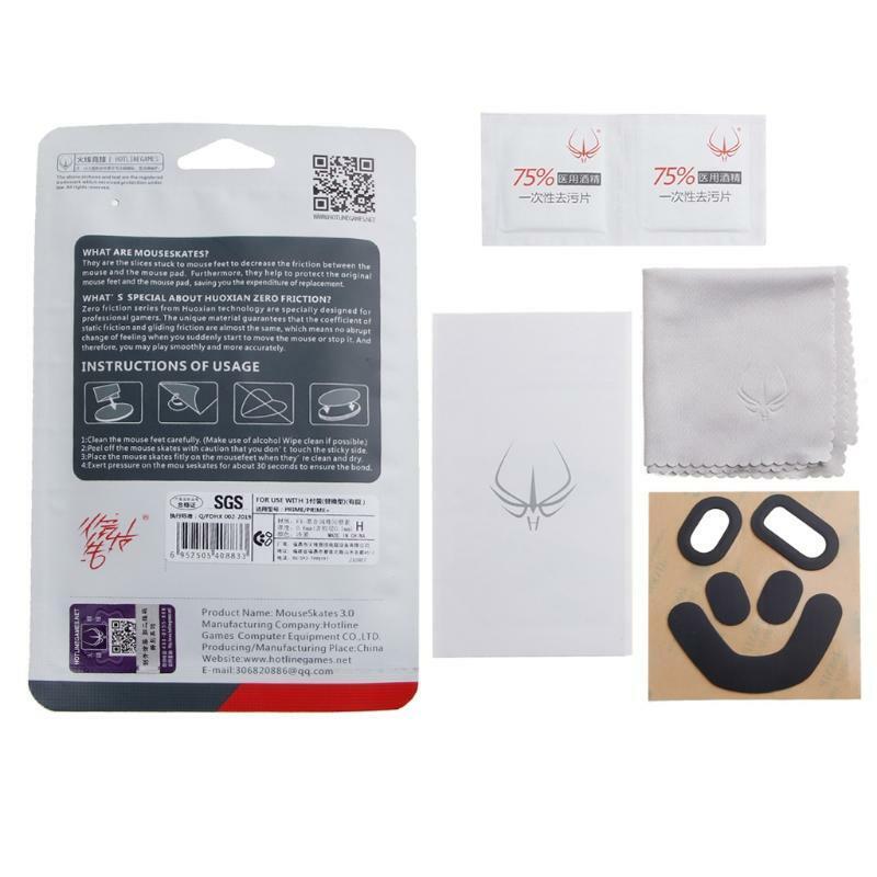 Hotline Games Gaming Mouse Skates Mouse feet Replacement Glide Feet Pads