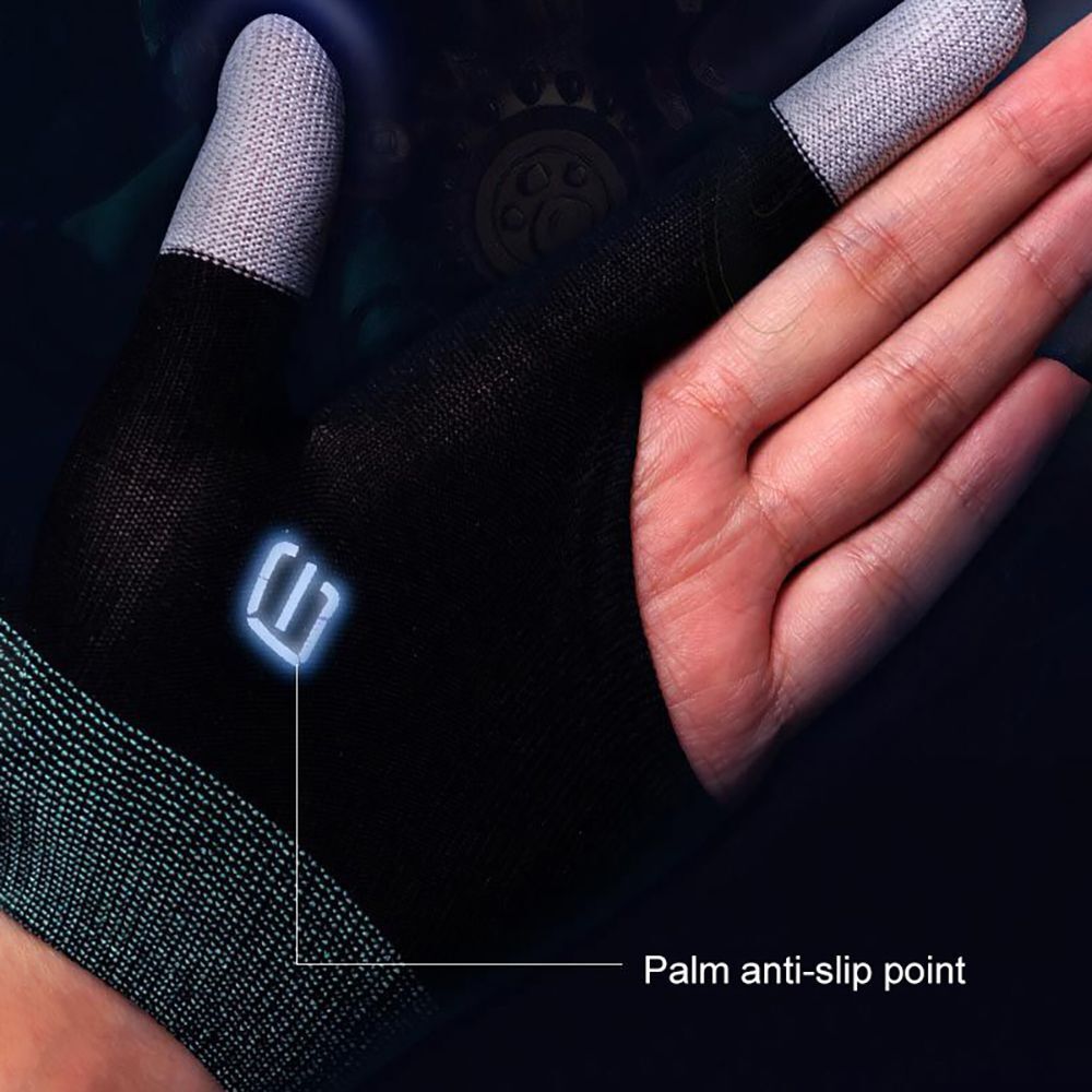 Nylon Mobile Game Finger Sleeve Finger Gloves Fingertip Cover For Gamer
