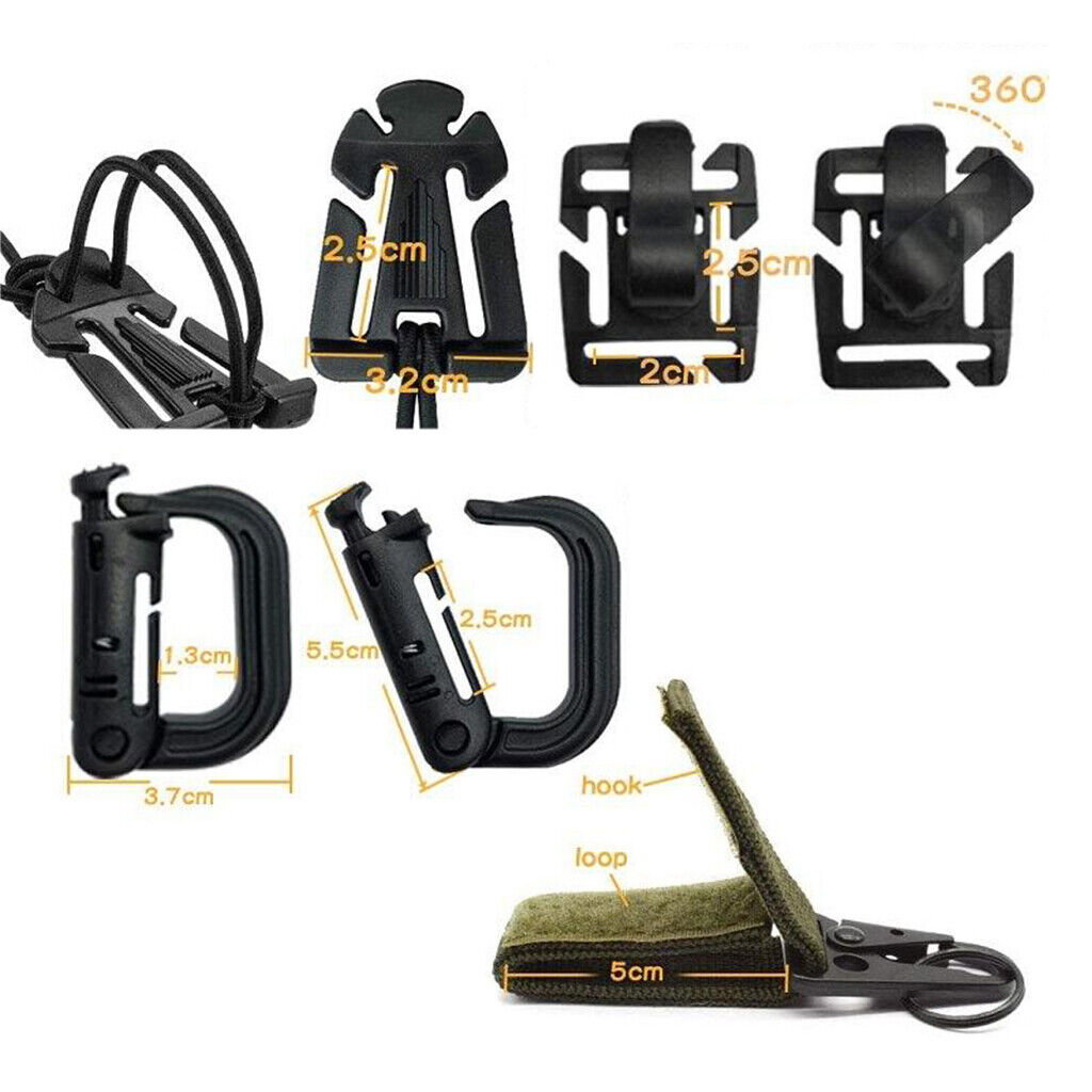 42pcs Durable      Attachments Set,  Strap Backpack Kits -