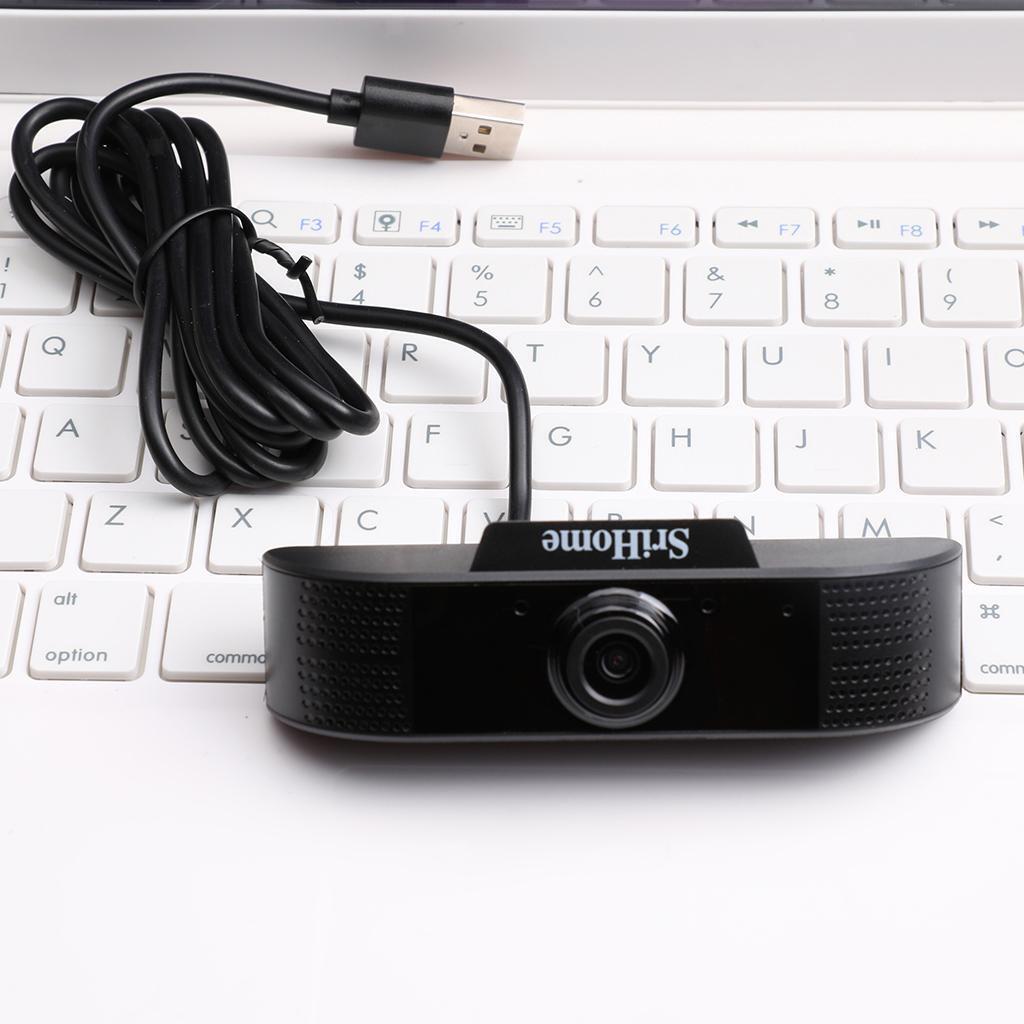 Black USB USB3.0 HD Webcam Video With Mic for Computer PC Laptop Desktop