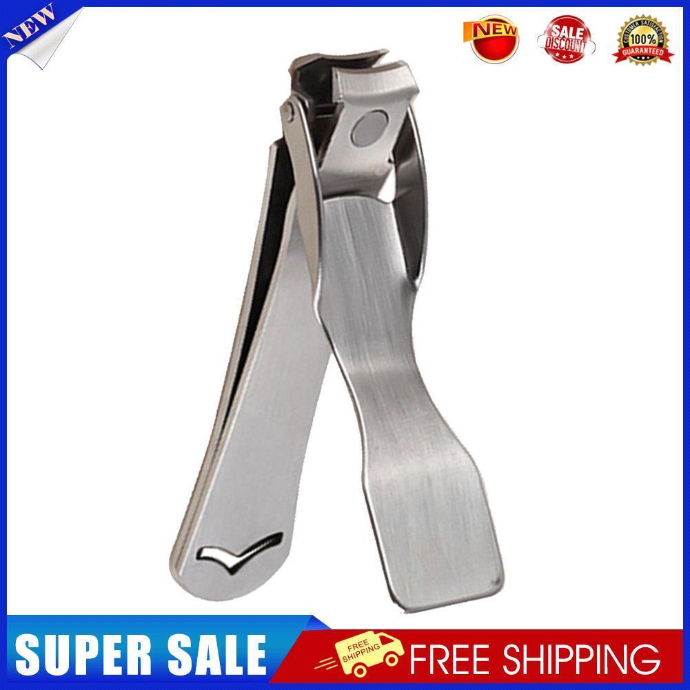 Portable Stainless Steel Splash-Proof Nail Clippers Fingernail Scissor (S)