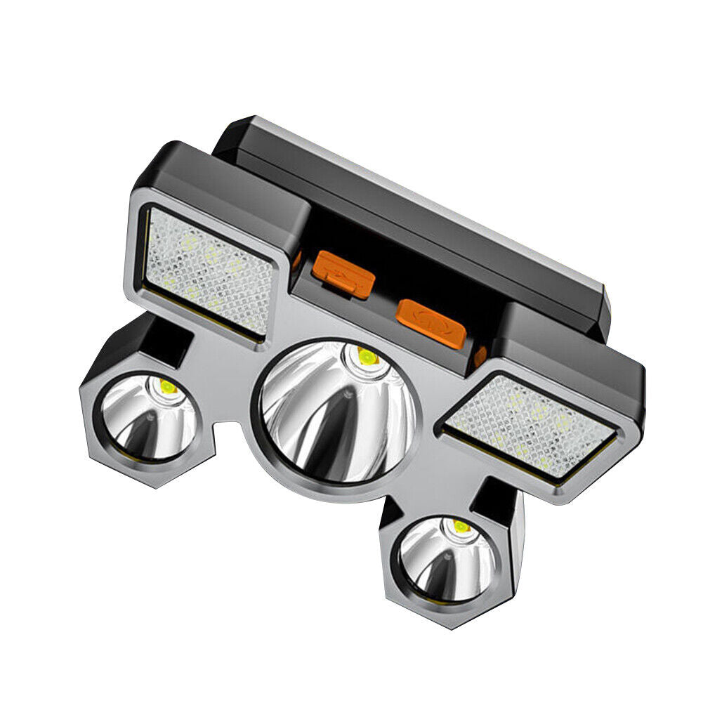 350LM LED Headlamp USB Rechargeable Waterproof Outdoor Fishing Headlight