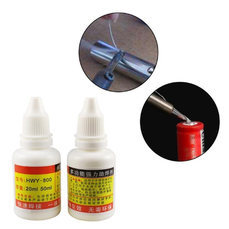 Stainless Steel White Iron Soldering Agent Powerful No-clean Rosin Flux