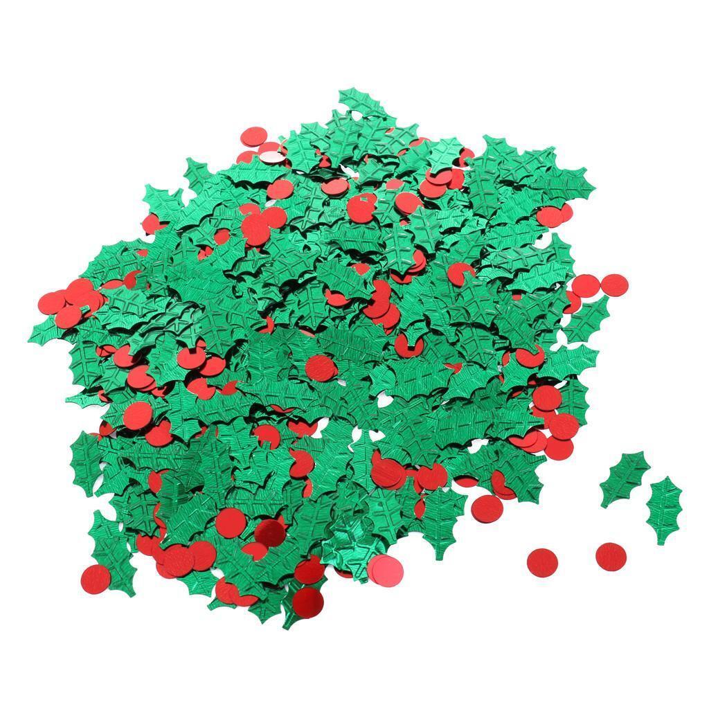 Christmas Party Holly Berries Table Confetti Sprinkles Scatters Decor 15g
