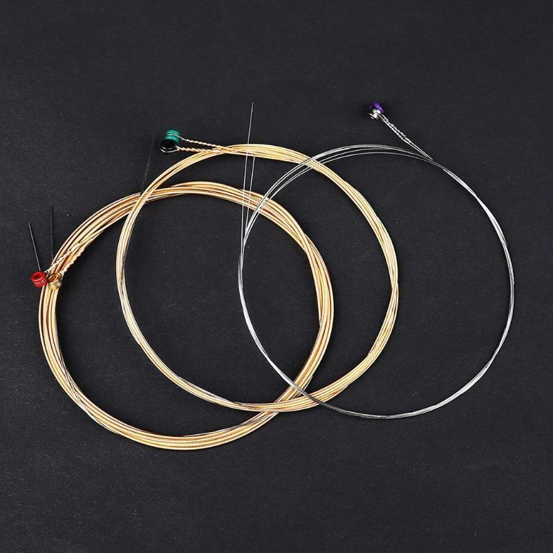 High Quality Guitar Strings 6Pcs Strings A650 Guitar Strings Metal Replacement