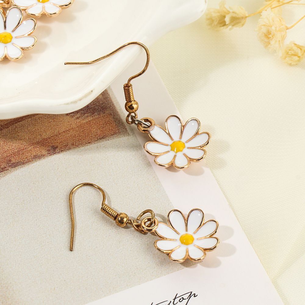 charms Charm Beads Enamel Flower Pendants Flower Charm Daisy Charm Daisy Flower