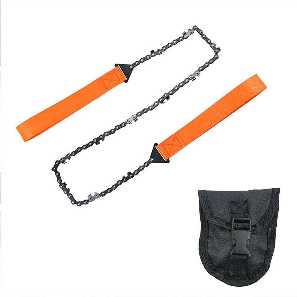 Emergency Hiking Logging Saw Camping Pocket Hand Zipper Saw Survival Chainsaw
