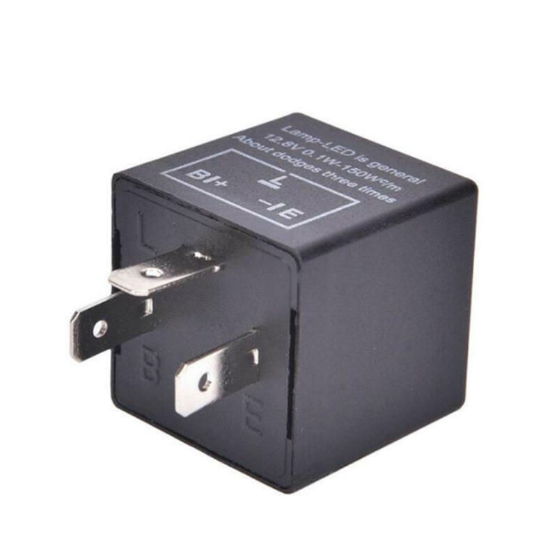 Motorcycle Flasher Relay Flashing Blinker LED Hyper Flash Turn Signal Indicator