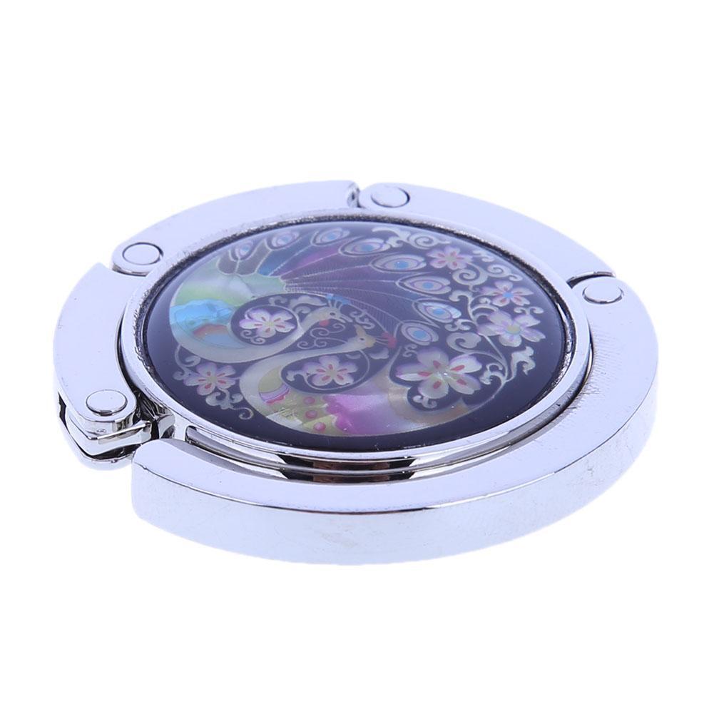 Portable Foldable Bag Purse Hook Bag Hanger Hook Table Handbag Holder