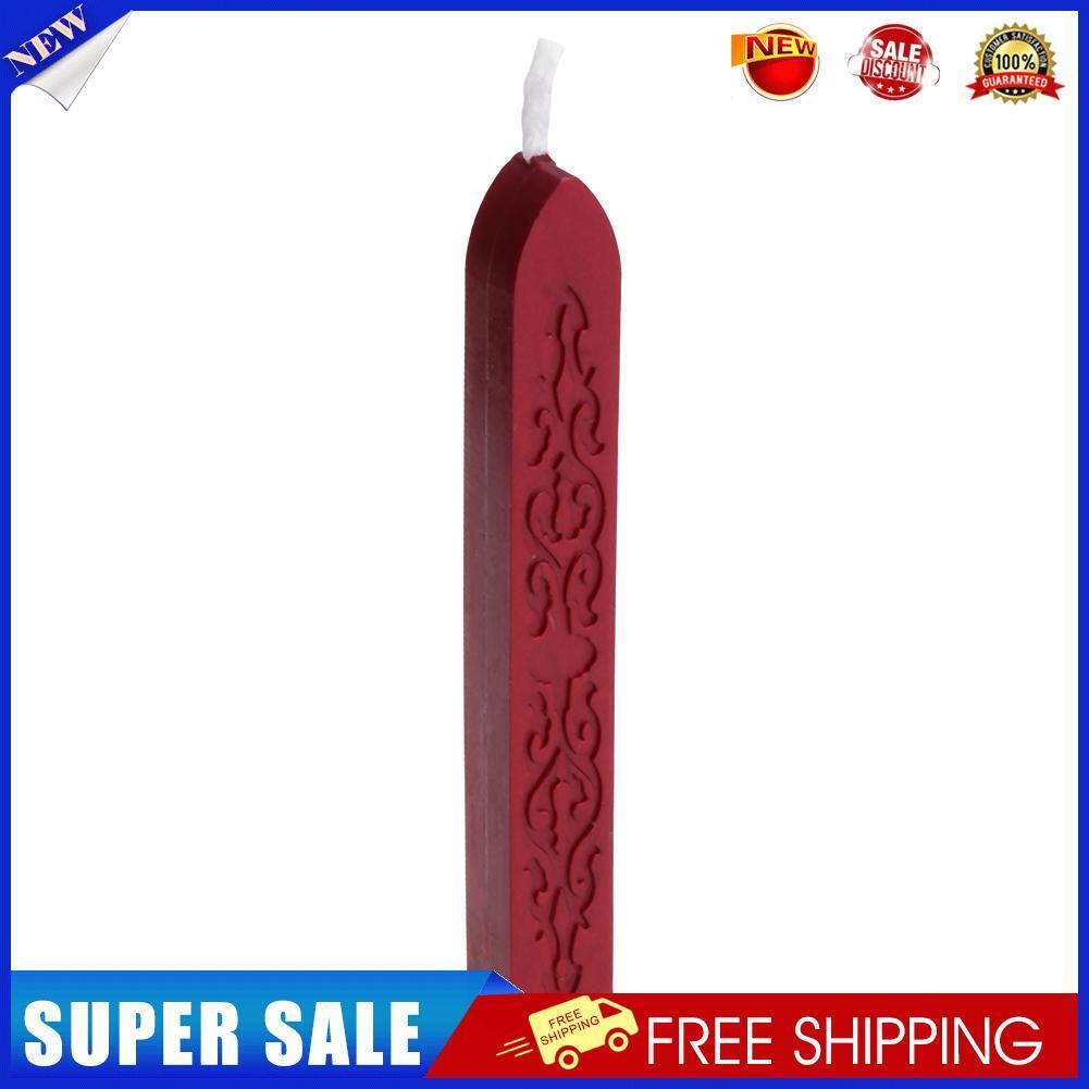 DIY Sealing Strip Branding Paint Stamp Seal Wax Stick/Glittering Wine Red