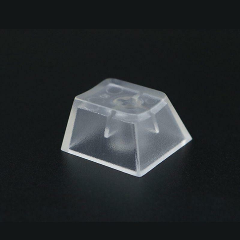 10Pcs ABS Transparent Keycaps Matte Backlit Key Cover for Mechanical Keyboard