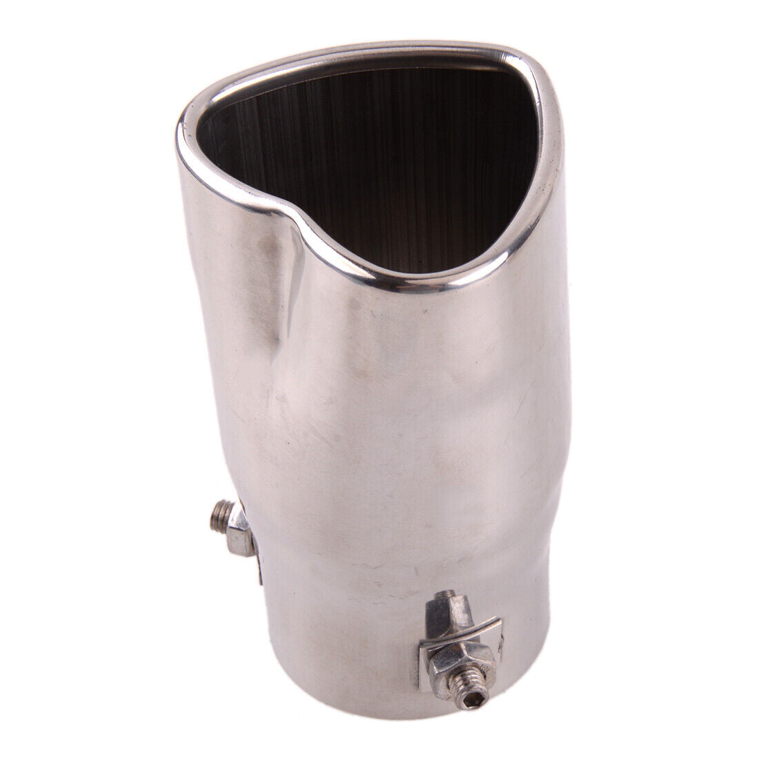 Heart Look Exhaust Tip Tail Inlet Stainless Steel Exhaust Muffler Tip Pipe