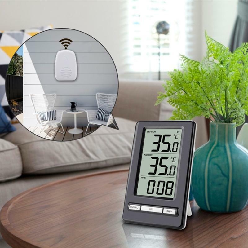 Mini Wireless Digital Precision Thermometer Temperature Humidity Meter Indoor