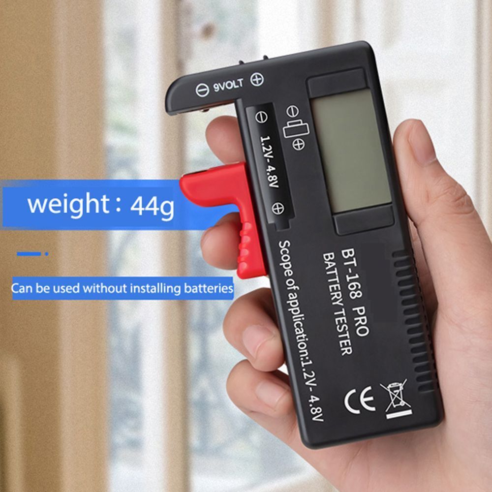 Indicator Electricity Measuring Instrument Voltage Checker Battery Volt Tester